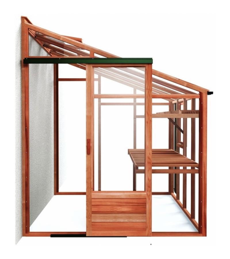 Classic Lean-to muurkas